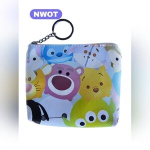 Disney Tsum Tsum Pouch/ Keychain NWOT